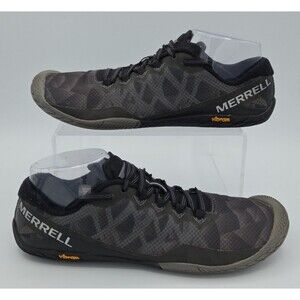 Merrell Vapor Glove 3 Womens 9.5 Shoes Barefoot Minimalist Black Vibram J12674